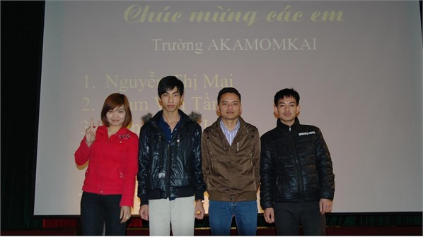 Lễ tổng kết và chia tay du học sinh kỳ tháng 4-2014