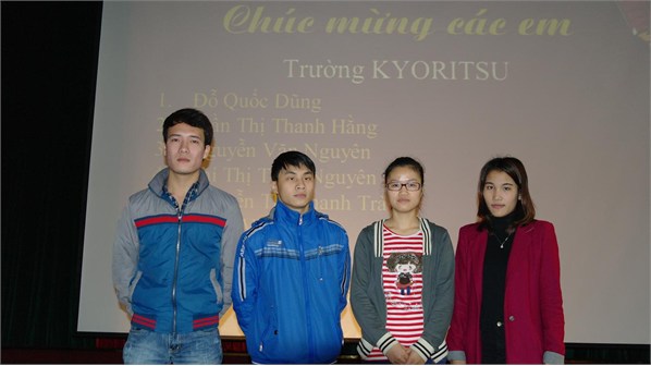 Lễ tổng kết và chia tay du học sinh kỳ tháng 4-2014