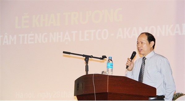 khai truong trung tam tieng nhat letco akamonkai