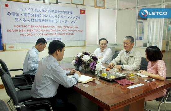 tang cuong hop tac dua sv dhcn ha noi nganh dien dien tu di thuc tap tai nhat ban