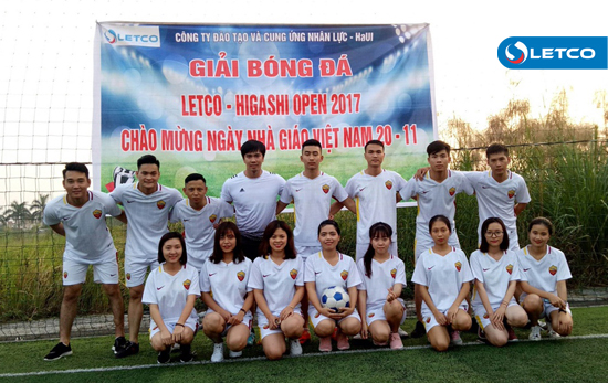 giai bong da letco higashi open 2017 chao mung ngay nha giao viet nam 20 11