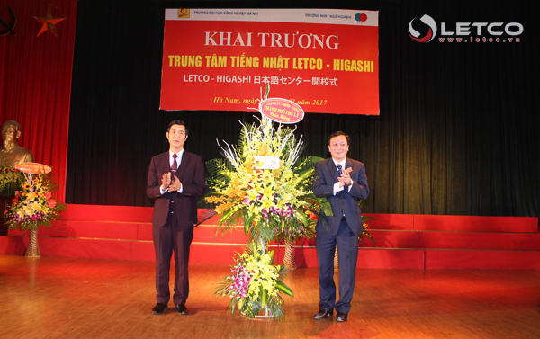 khai truong trung tam tieng nhat letco higashi tai ha nam