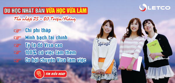 Tuyển sinh du học Nhật Bản vừa học vừa làm 2019