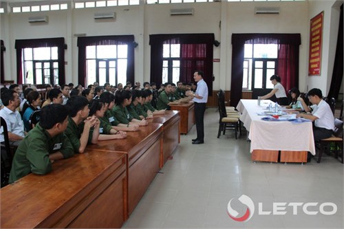 Làm thủ tục xuất cảnh cho 25 Thực tập sinh Nhật Bản