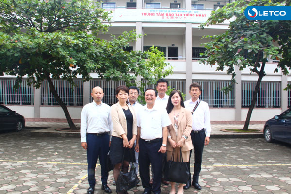 Nghiệp đoàn Auto network, Nhật Bản thăm và làm việc tại Công ty LETCO