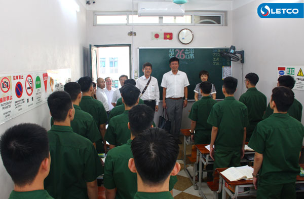 Nghiệp đoàn Auto network, Nhật Bản thăm và làm việc tại Công ty LETCO