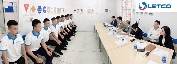 Buổi thi tuyển đánh giá, xếp loại Thực tập sinh nguồn