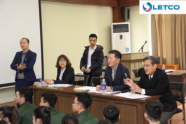 Phần thi Tham luận cho đơn hàng Công ty Kawamura