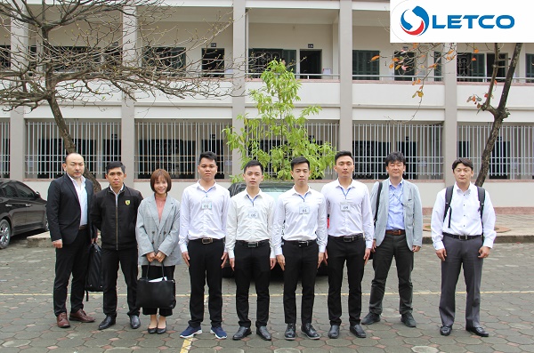 04 Kỹ thuật viên trúng tuyển vào công ty Fujiden & Chun