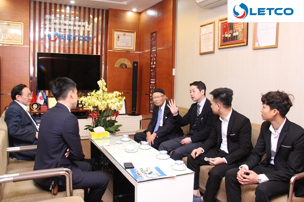 Công ty Komoshita đánh giá cao nhân lực xuất đi từ LETCO