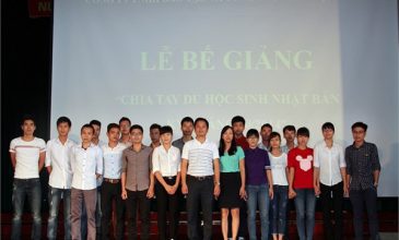 Lễ tổng kết và chia tay du học sinh kỳ tháng 10-2014