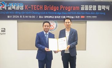 K-TECH Bridge – Chương trình du học, thực tập hưởng lương tại những doanh nghiệp hàng đầu tại Hàn Quốc
