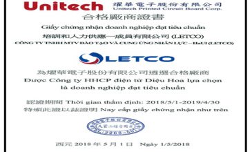 Thông báo tuyển lao động đơn hàng lắp ráp LK điện tử
