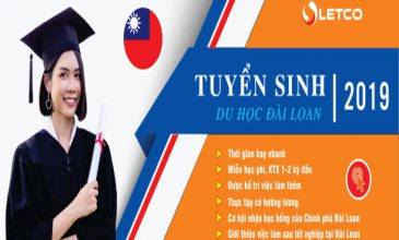 Tuyển sinh du học Đài Loan 2019