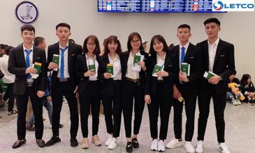8 Thực tập sinh Nghiệp đoàn ISE xuất cảnh
