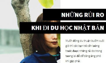 Những điều rủi ro gặp phải khi đi du học Nhật Bản.