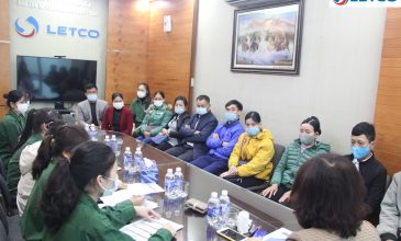 Ký hợp đồng xuất cảnh cho 19 Thực tập sinh