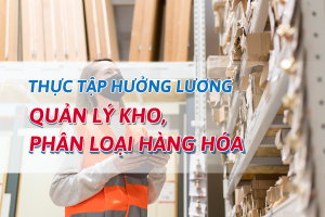 INTERNSHIP – QUẢN LÝ KHO, PHÂN LOẠI HÀNG HÓA